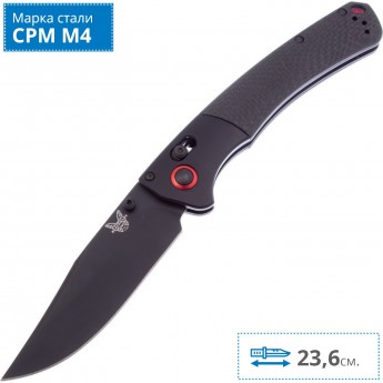 Нож BENCHMADE BMCU15080-BK-M4 CROOKED RIVER